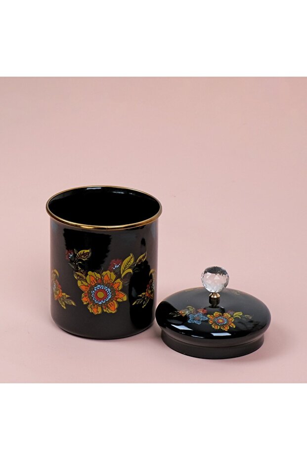 Lorena Siyah Emaye Baharatlık - 2