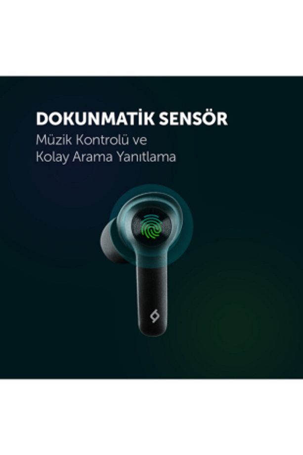 AirBeat Play TWS Bluetooth 5.0-Oyun Modu-4 Mikrofon-ENC Gürültü Engellemeli Kablosuz Kulaklık - 5