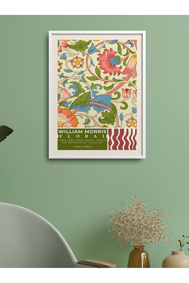 Framed Painting William Morris Series Poster Painting Tk/208