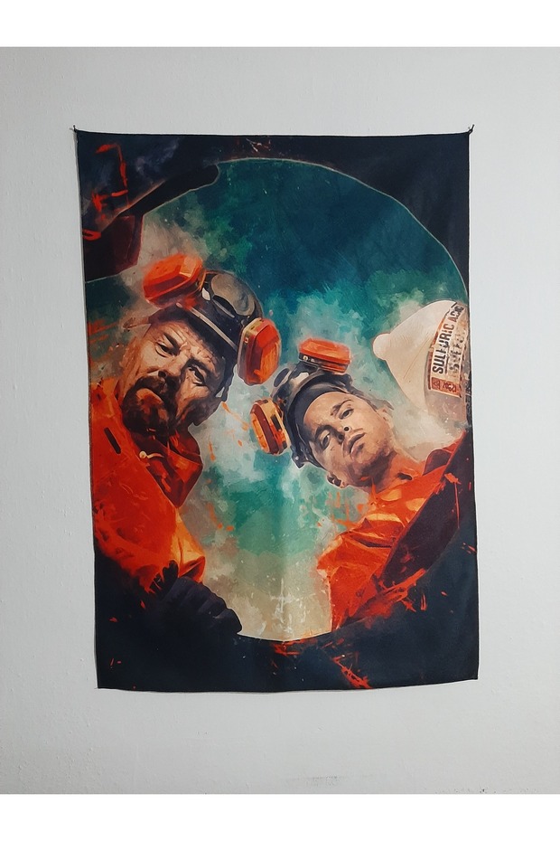 سجادة حائط بتصميم منقوش من Breaking Bad