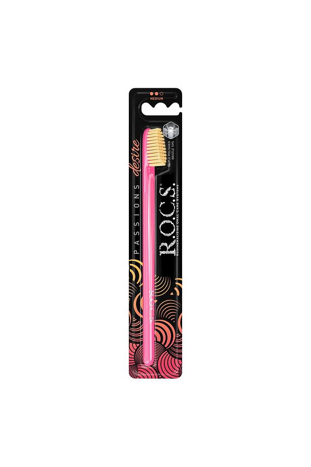 Passıons Diş Fırçası Desire-pembe Sap-sarı Kıl - 6