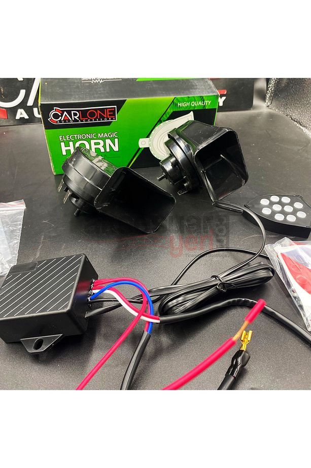 Korna Havalı Model 10 Modlu Elektrikli 12V - Yüksek Ses - 4