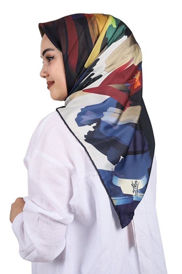 Polyester Tivil Scarf 22-23 Winter Season -8295795 - Color-910 -70