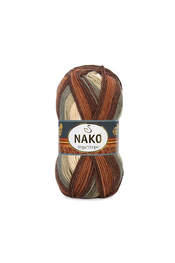 Vega Stripe Ebruli Örgü İpi 82425 - 1