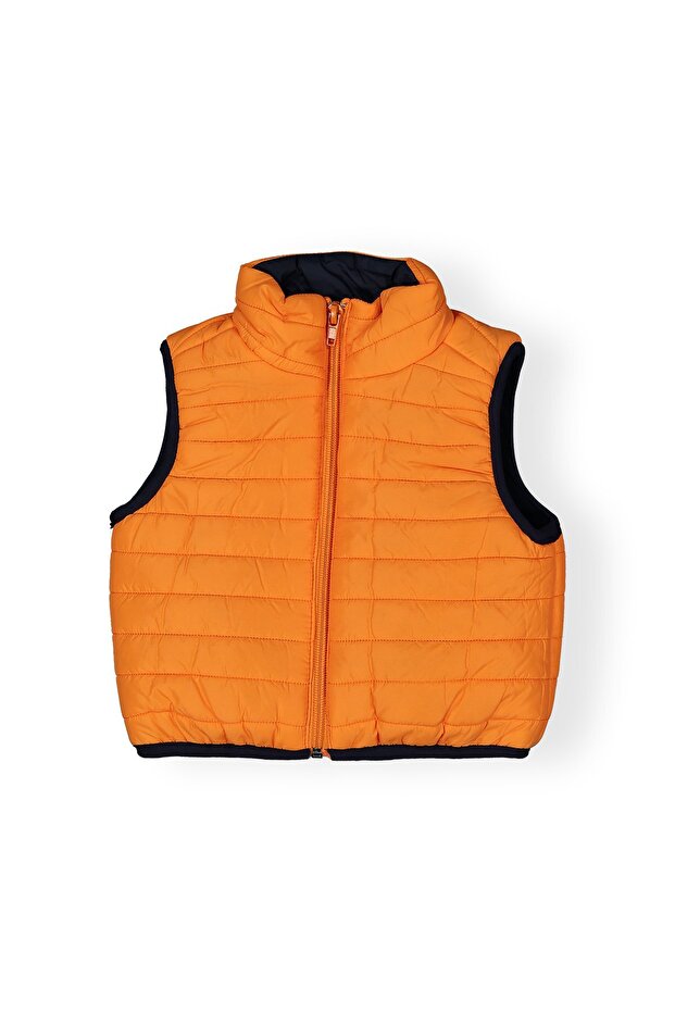 içi Polar Kapitone Yelek - 1