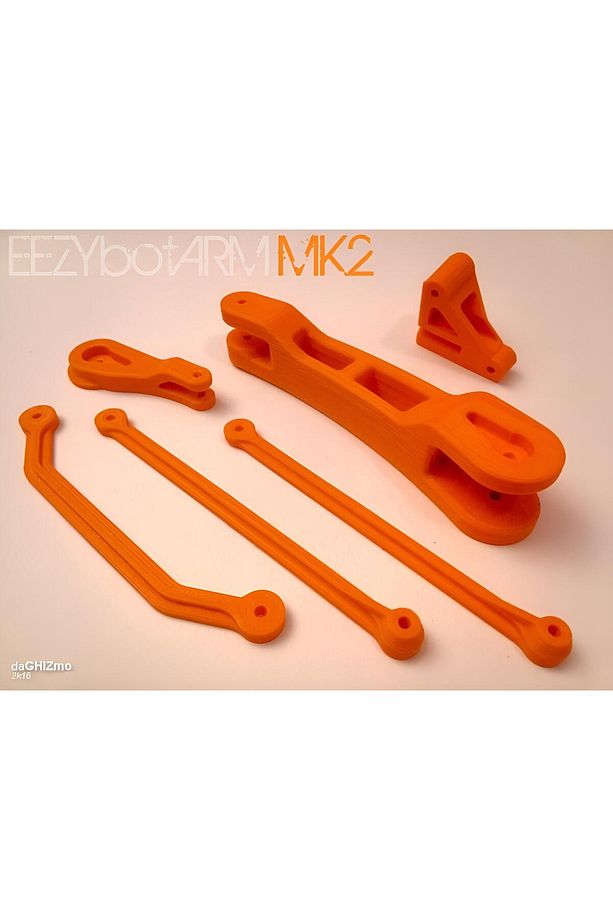 EEZYbotARM MK2 4 Eksenli Arduino Robot Kol 3D BASKI PARÇALARI - 3