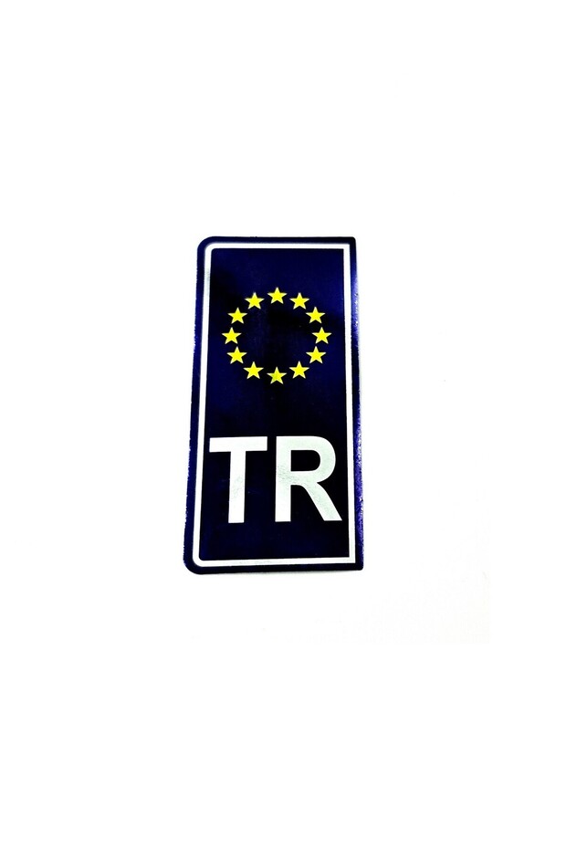 TR Sticker Plate Sticker - Sticker Plate Sticker European Union 1 Set