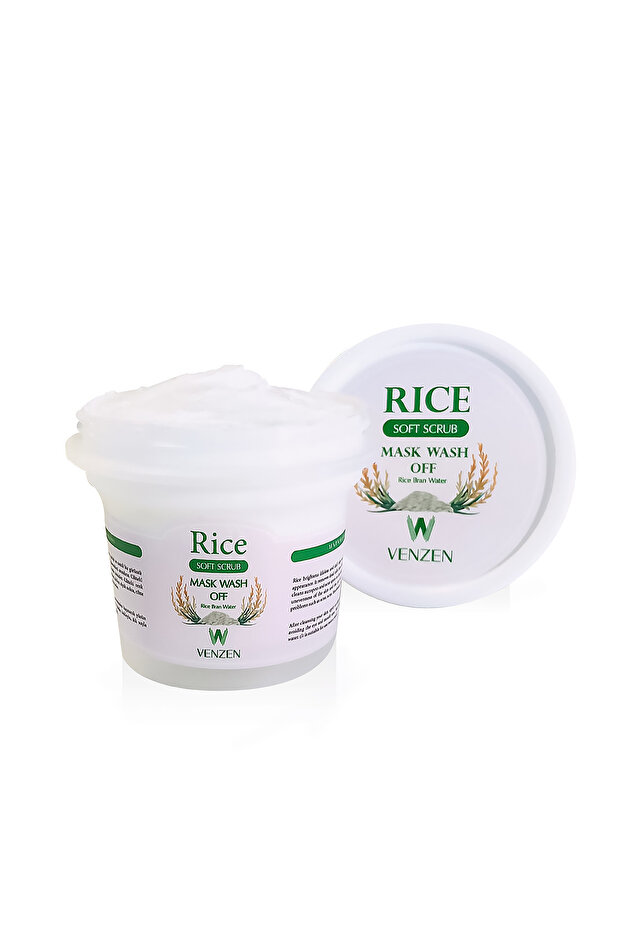 ® Rice Mask Wash Off Soft Scrub - Brightening Face Care Peeling Mask 100g