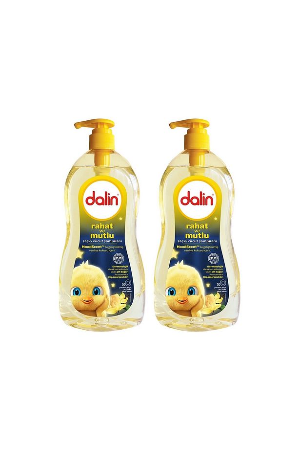 Rahatlatıcı Vanilya Kokulu Saç & Vücut Şampuanı 700 ml X 2 Adet - 1