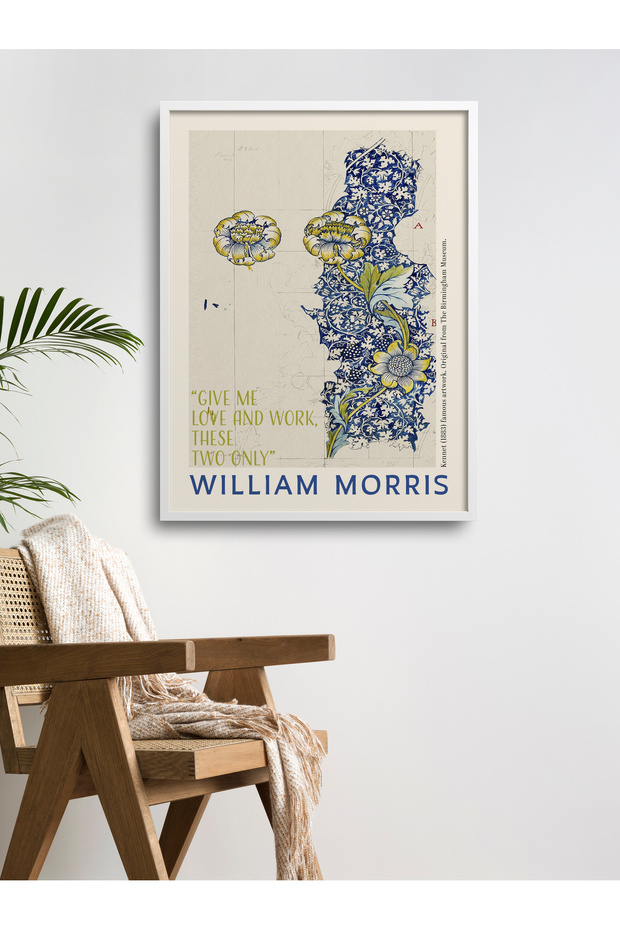 Framed Painting William Morris Series Poster Painting Tk/205