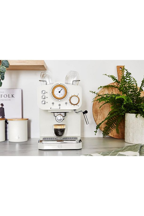 Swan SK22110BLUN Nordic Espresso Kahve Makinesi, Süt Köpürtücülü 1.2L - 6