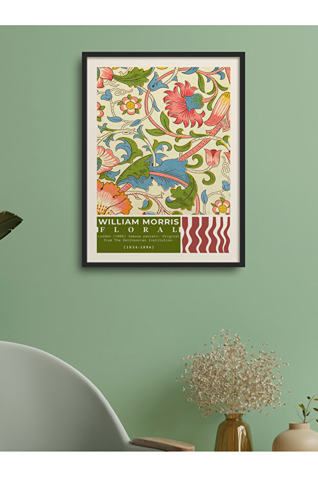 Framed Painting William Morris Series Poster Painting Tk/208