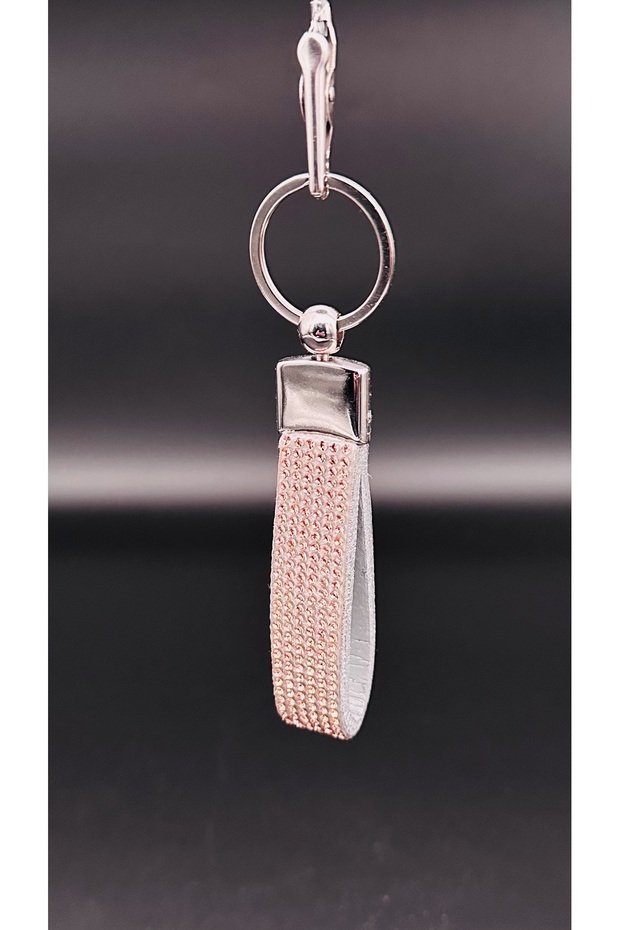 Stone Detailed Keychain Types - 1