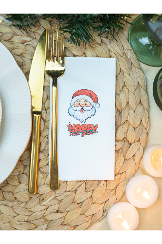 New Year's Special Presentation Napkin 20 pcs