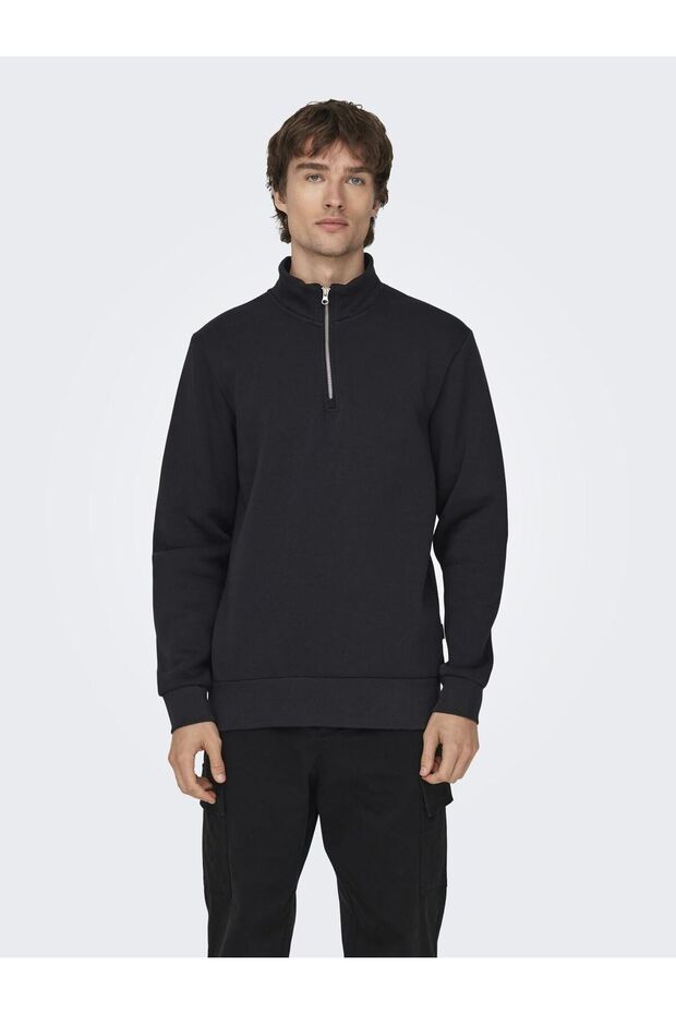 Sweatshirt Onsceres Half Zip Sweat Noos