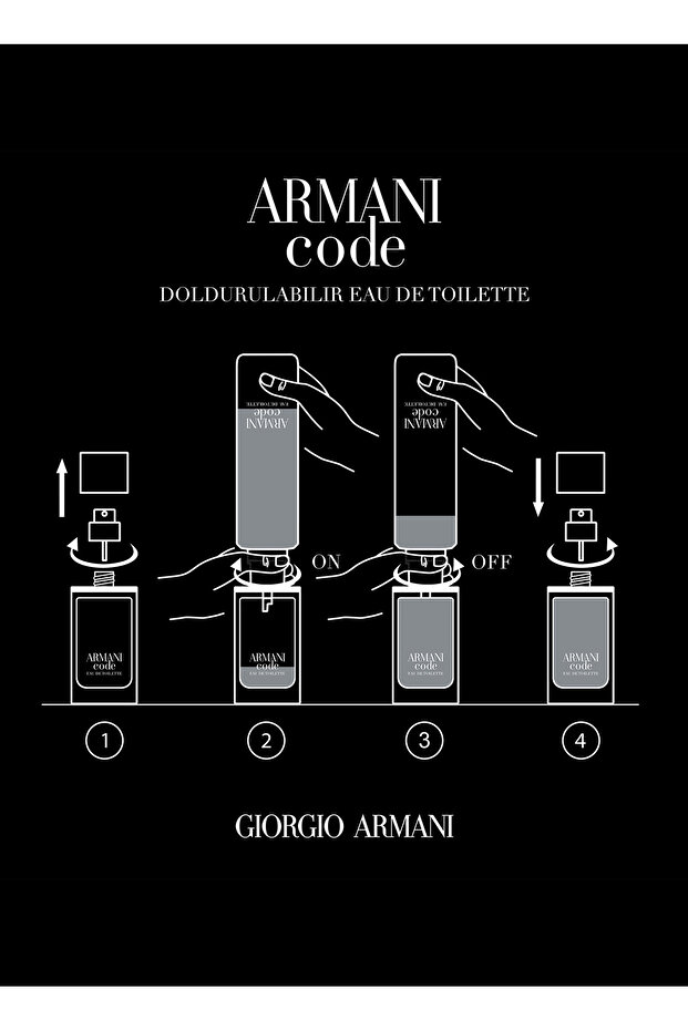 GA CODE EDT REFILL Parfüm 150 ml - 6