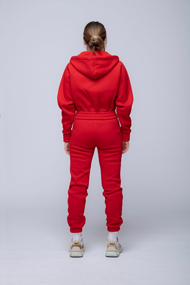 WOMEN'S BASIC ELASTIC TRACKSUIT - 4
