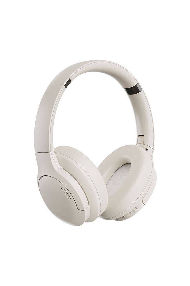 Sound Cool TD-02 Katlanabilir Kulak Üstü Bluetooth Kulaklık Krem - 1