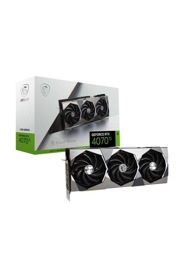 GeForce RTX 4070 Ti SUPRIM 12GB GDDR6X 192Bit DLSS 3 Ekran Kartı - 1