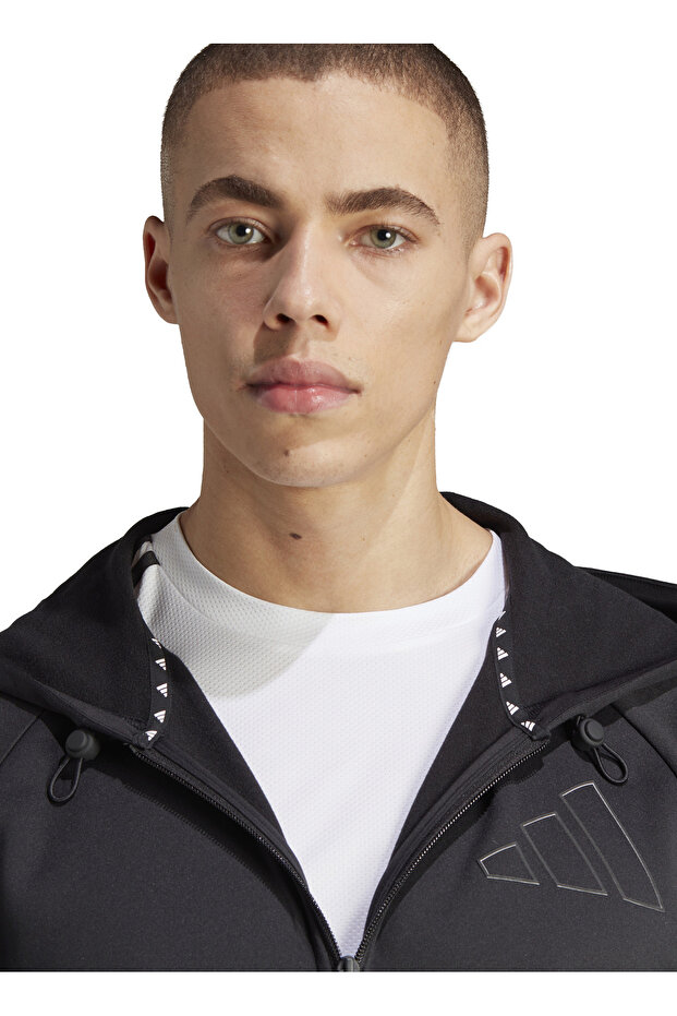 Zip Ceket, M, Siyah - 2