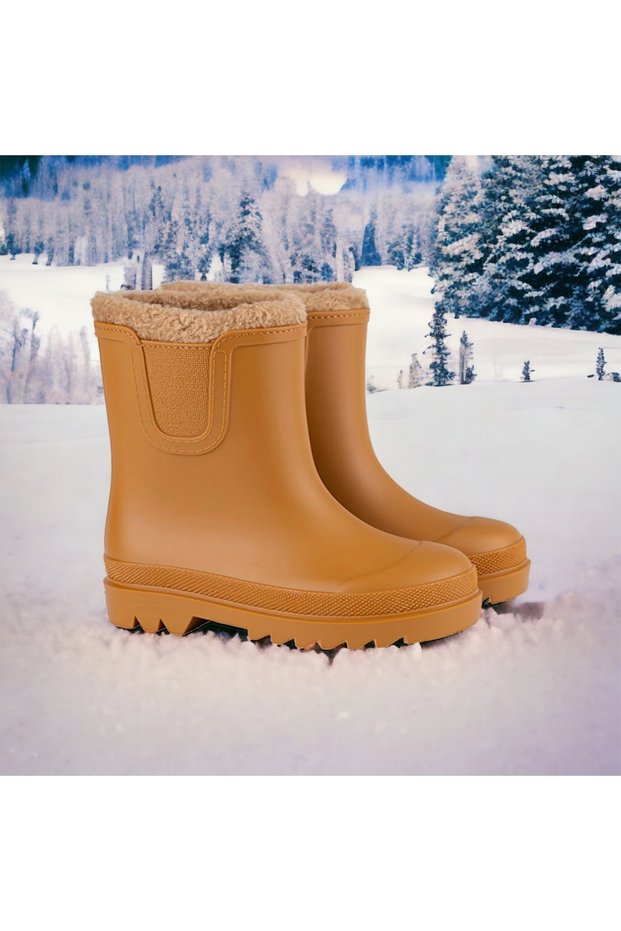 Tokio Borreguito Children's Fur Snow Boots , Rain Boots Waterproof , Thermal Heat Fur