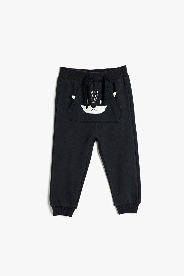 Baby Boy Navy Blue Sweatpants