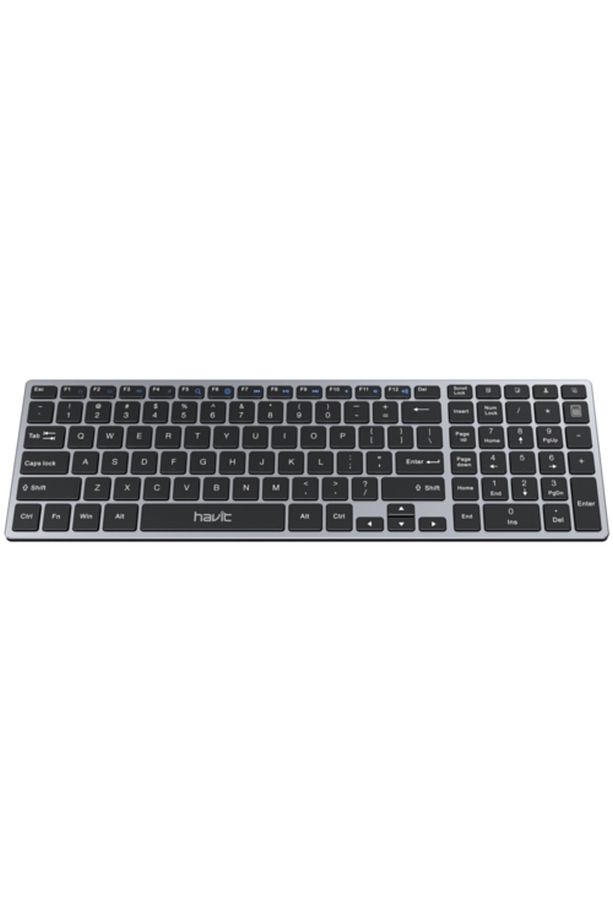 KB263BT Kablosuz Bluetooth Uzay Grisi Klavye - 2