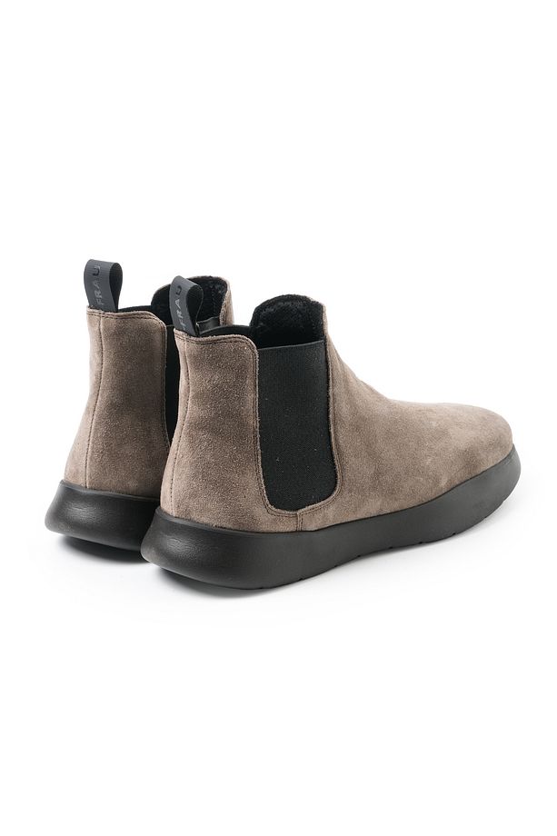 Erkek Bot 13A6 Frau WAXYAnkle Boot Visone Dark Beige - 4