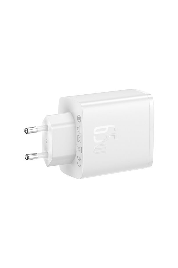 Cube Pro 65w Beyaz Duvar Şarj Cihazı Çıkış:usb X1, Type-c X2 Hızlı Şarj P10152301213-00 - 4