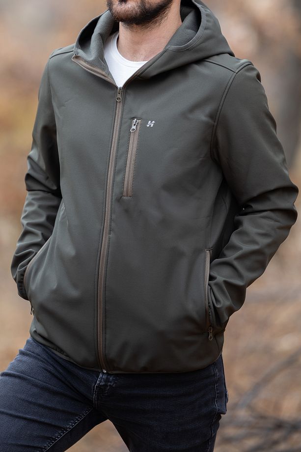 KAPÜŞONLU SOFTSHELL MONT - 3