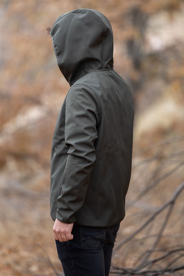 KAPÜŞONLU SOFTSHELL MONT - 5