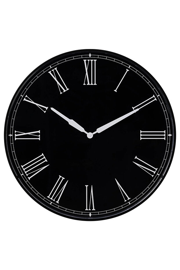 DRABBLING duvar saati, siyah, 52 cm - 3