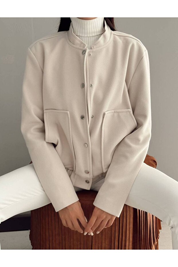 KAŞE KUMAŞ CEKET - 3