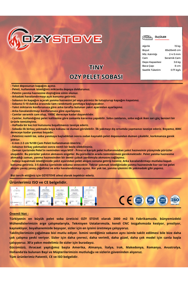 Tıny Pelet Sobası - 7