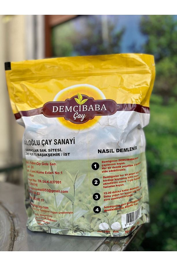 Yuvarlak Demlik Poşet 3'gr Bergomat Aromalı 310 Adet 1kg - 3