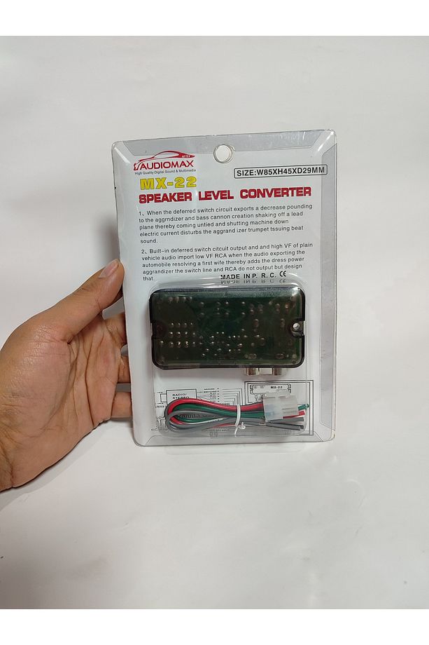 Mx-22 Dönüştürücü Tetikli Deck Çevirici Teybinize Amfi Çıkışı Kazandırır - 5