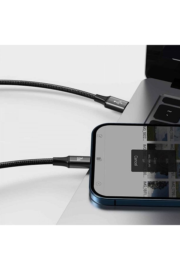 Type-C Pd Hızlı Şarj 20W 3 in 1 Hızlı Şarj Kablosu 120 cm 3 A Lightning Type-c Usb Micro Çoklu Data - 4