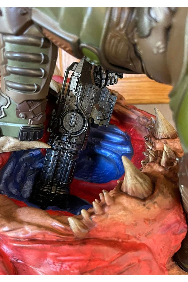 Doom Slayer Figür Doomguy Obje Doom Cacodemon Figür 65CM Dev Boy - 2