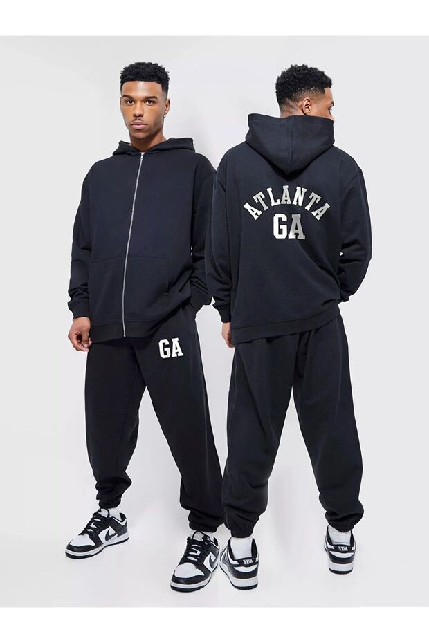 tracksuit black plain - 1