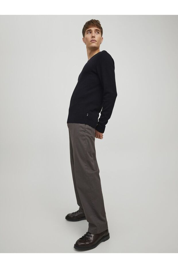 Jack Jons Jjebasıc Knıt V-neck Noos Erkek Kazak 12137194 - 8