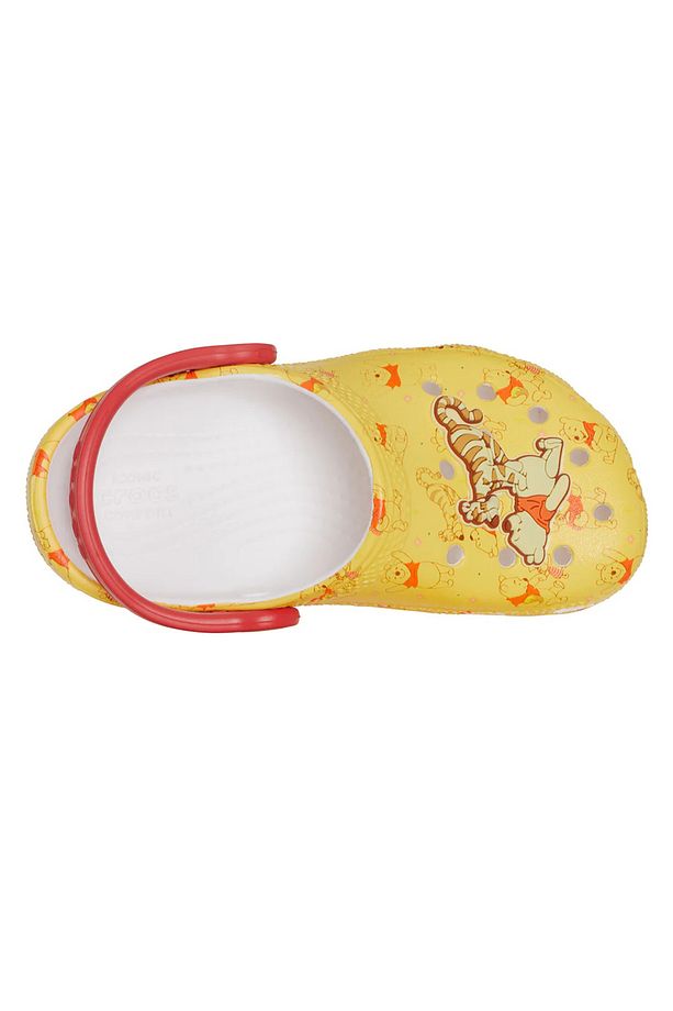 208358-94S-94S Crocs Classic Disney Winnie The Poohcgt &Ccedil;ocuk Terlik Sarı - 4