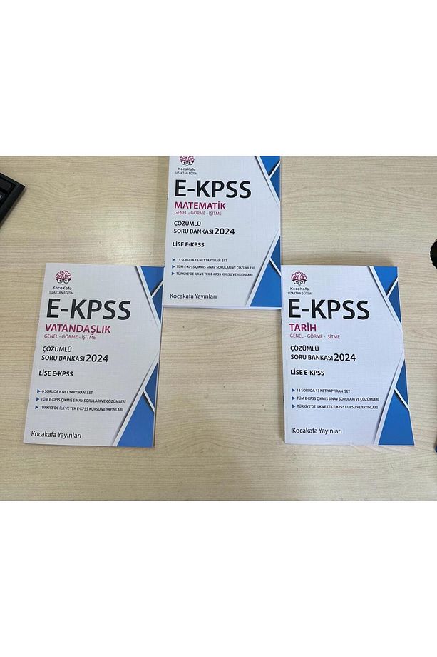 Ekpss 2026 Lise Soru Bankası Süper 3'lü Set-matematik-tarih-vatandaşlık - 1