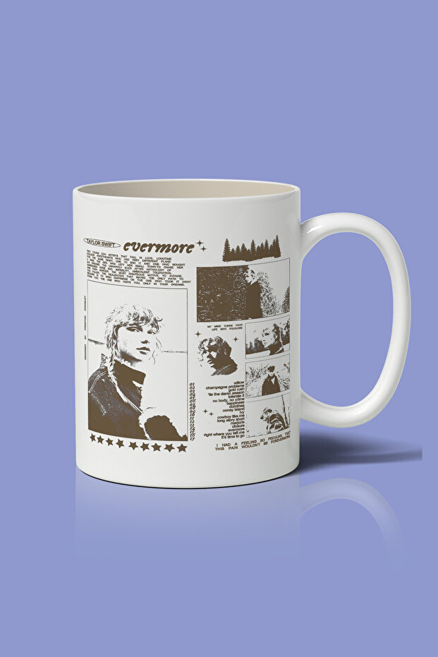 Taylor Swift Evermore Printed Mug - 1