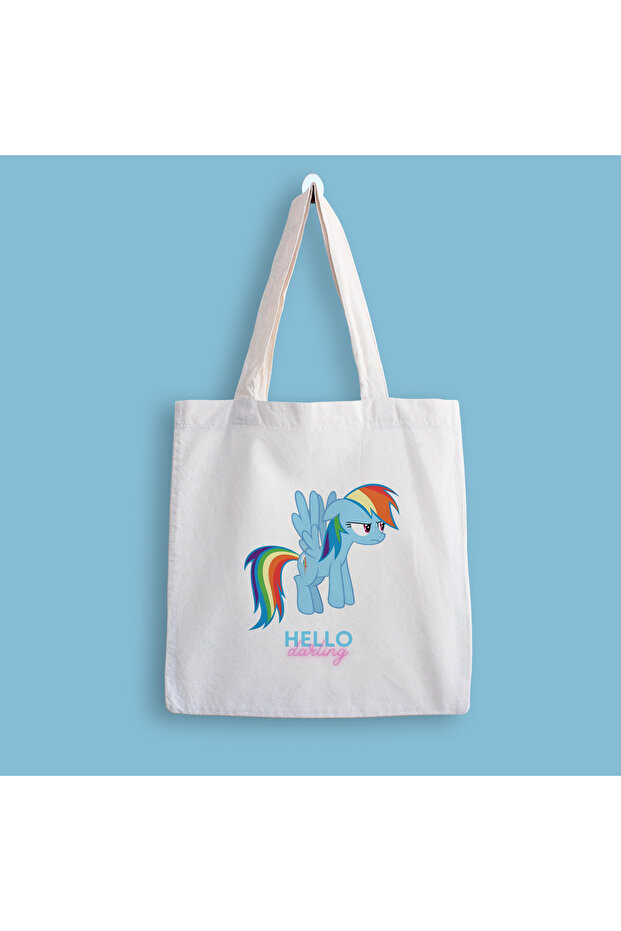 Hello Darling Printed Cloth Bag - 1