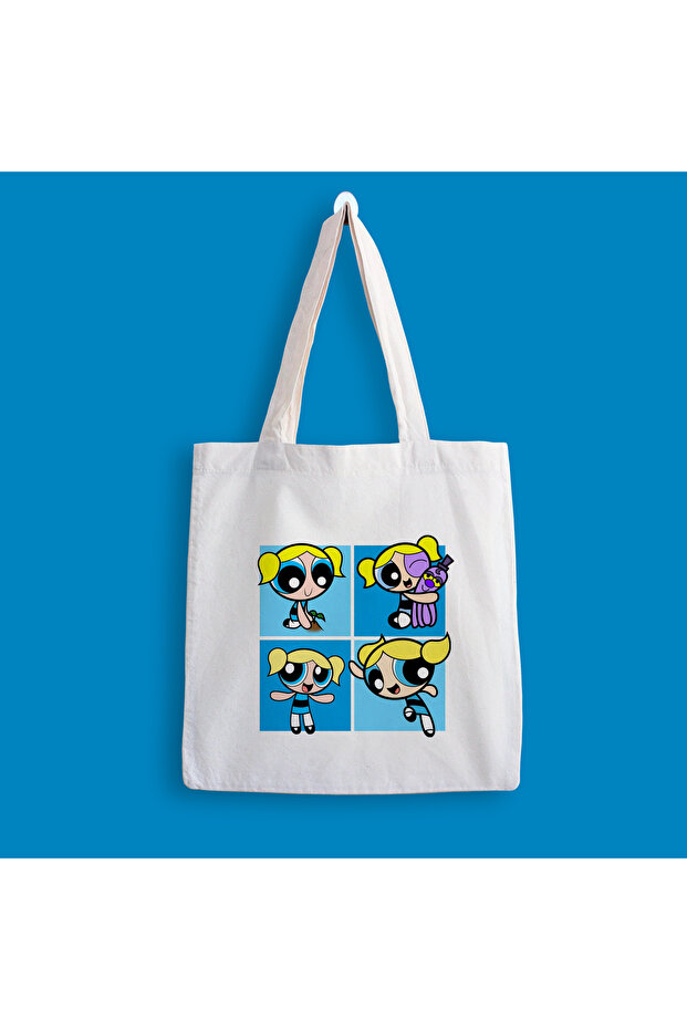 Powerpuff Girls Bubbles Printed Cloth Bag