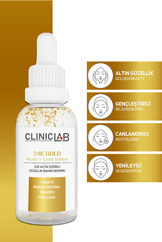 24K Altın Parçacıklı Yaşlanma Karşıtı Bakım Serumu 30 ml - 2