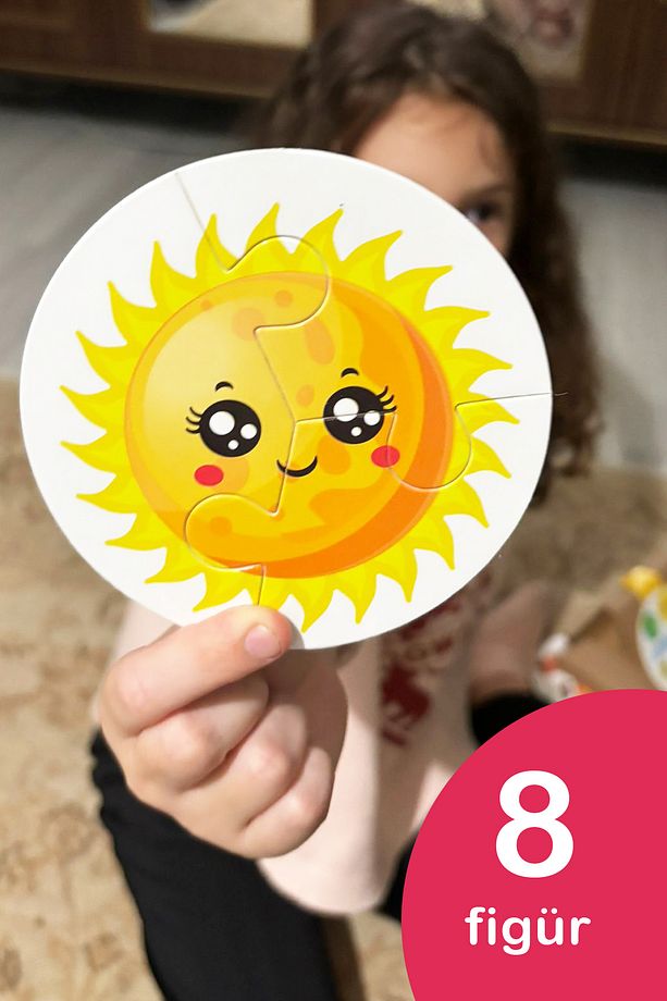 SimKids Gezegenler Temalı 2+ Yap-boz Puzzle Dikkat Geliştiren Zeka Oyunu - 1