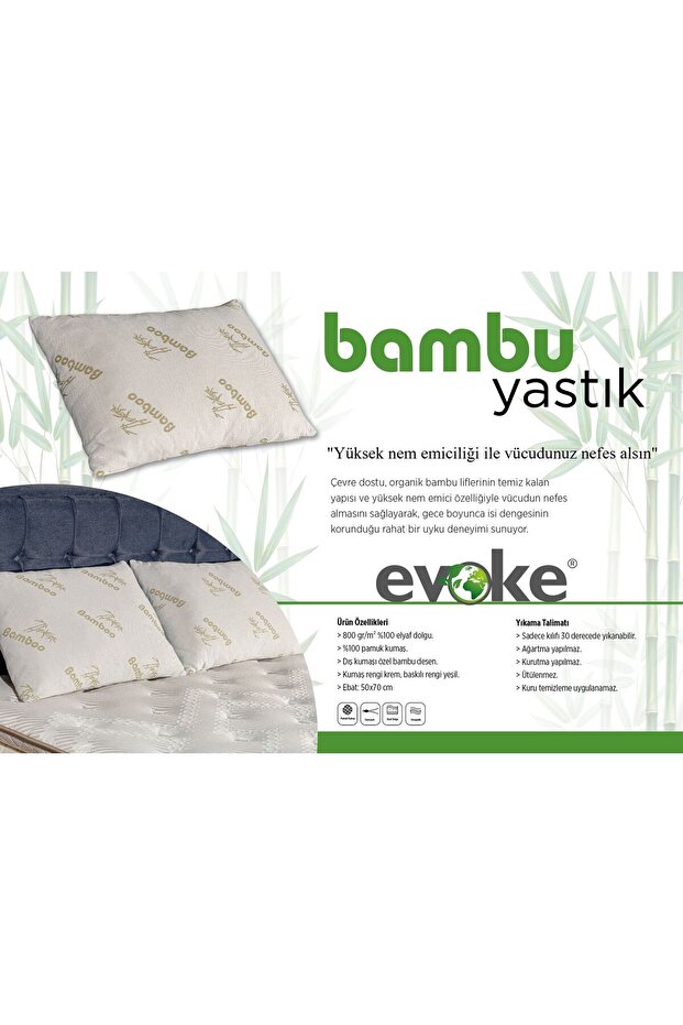 Bambu Bedding Yastık Evoke - 1