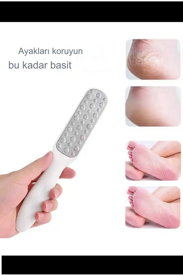 Sert Yumuşak Çift Taraflı Ayak Topuk Ölü Deri Törpüsü Xl70 - 8