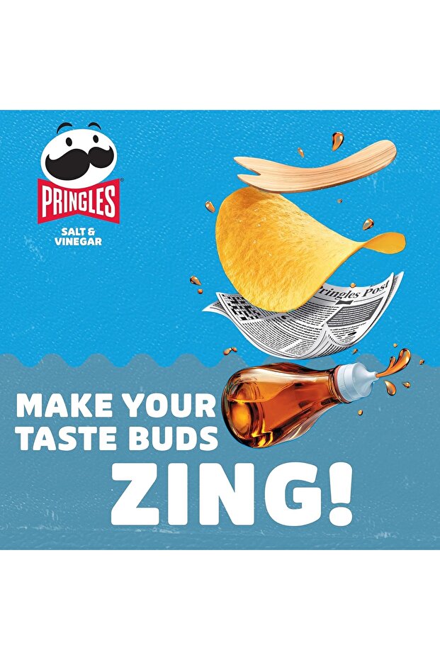 Pringles Tuz Sirkeli Cips 165gr x3Adet - 3